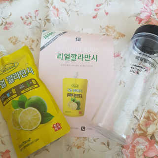 장수농가 리얼깔라만시 — 5점을 준 리뷰어가 2018년 6월 올린 사용 사진