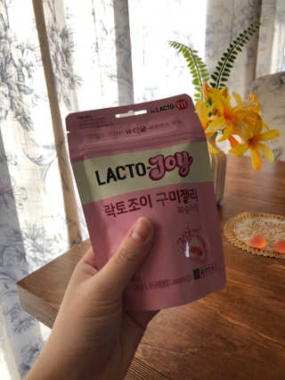 락토조이 구미젤리 복숭아맛 — 5점을 준 리뷰어가 2019년 8월 올린 사용 사진
