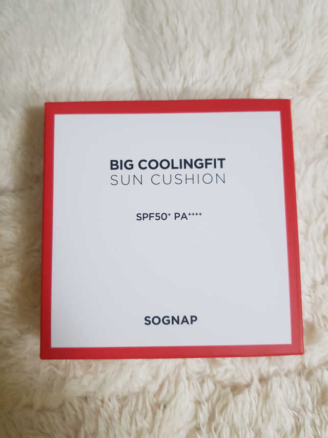 [소그냅] 빅 쿨링핏 썬쿠션 SPF 50+PA++++ 리뷰 사진