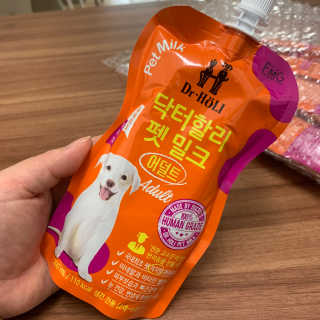 닥터할리펫밀크 8종 — 4.5점을 준 리뷰어가 2020년 1월 올린 사용 사진