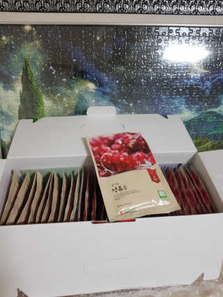 [하이헬스] 정말 진하고 맛있는 유기농 석류즙 30포 — 5점을 준 리뷰어가 2019년 11월 올린 사용 사진