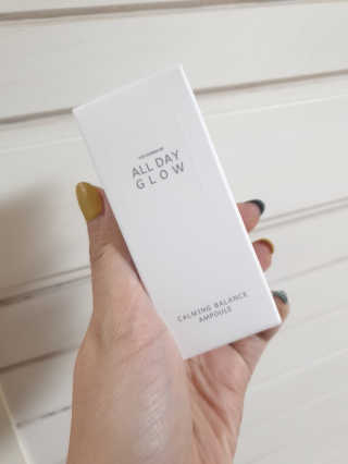 ALL DAY GLOW [올 데이 글로우] 카밍 밸런스 앰플 30ml — 5점을 준 리뷰어가 2019년 12월 올린 사용 사진