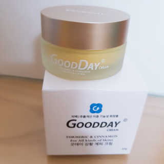 GoodDay Skincare GoodDay 강황 크림 — 5점을 준 리뷰어가 2019년 6월 올린 사용 사진