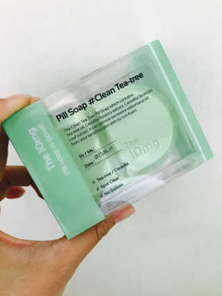 The10mg [100개 선착순] 10mg 알약비누 — 5점을 준 리뷰어가 2017년 7월 올린 사용 사진