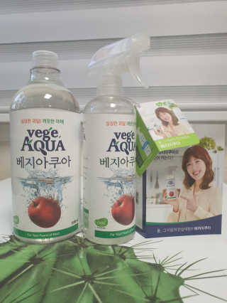 베지아쿠아 475ml + 리필 1000ml 1Set — 5점을 준 리뷰어가 2019년 10월 올린 사용 사진