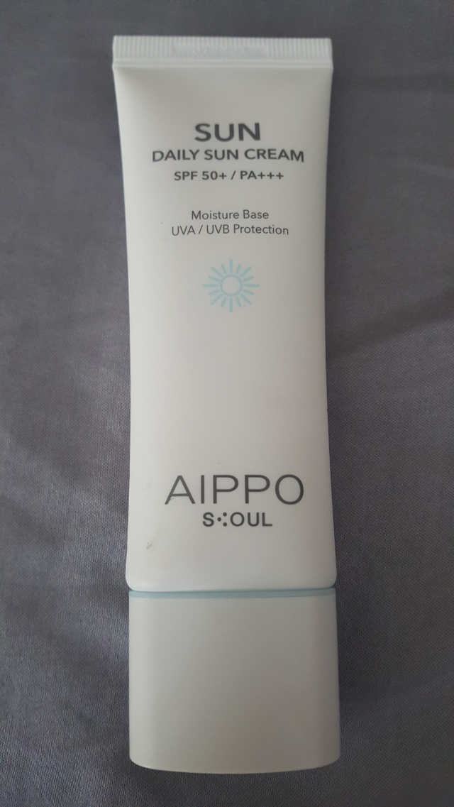 모든 피부 타입을위한 AIPPO 데일리 썬 크림 리뷰 사진