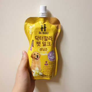 닥터할리펫밀크 8종 — 5점을 준 리뷰어가 2019년 5월 올린 사용 사진