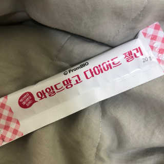 프롬바이오 다이어트엔와일드망고 젤리 — 4.5점을 준 리뷰어가 2019년 11월 올린 사용 사진