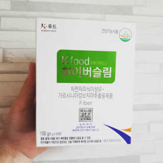 케이푸드 똥기사의 Kfood 화이버슬림 — 3.5점을 준 리뷰어가 2019년 10월 올린 사용 사진