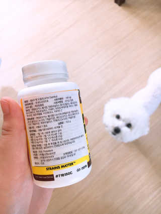 재로우 제로우 펫 도필러스 반려동물 유산균 영양제 70.5g — 4.83점을 준 리뷰어가 2018년 8월 올린 사용 사진