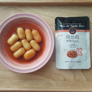 미쓰리떡볶이 just 10 min 패키지 — 4점을 준 리뷰어가 2018년 5월 올린 사용 사진