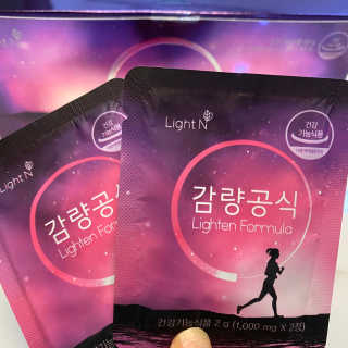 [감량공식] 다이어트 건강기능식품 — 3.5점을 준 리뷰어가 2020년 1월 올린 사용 사진