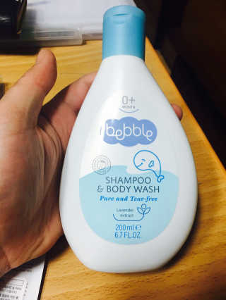 The golden snow 베블 베이비 샴푸앤바디워시 200ml — 4점을 준 리뷰어가 2017년 4월 올린 사용 사진