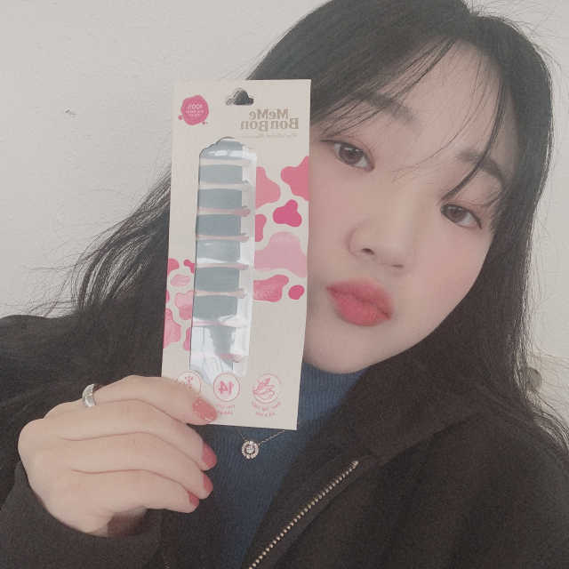 미미봉봉 숨쉬는 시럽 네일 스티커 리뷰 사진
