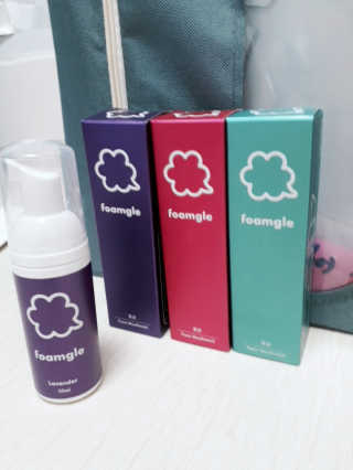 폼글 I foamgle [폼글] 거품가글 50ml 3종 - 민트, 라벤더, 라즈베리 — 5점을 준 리뷰어가 2019년 12월 올린 사용 사진