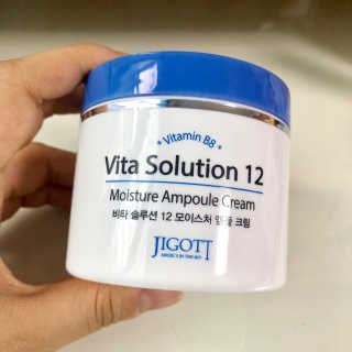 지고트 비타솔루션12 모이스처 앰플 크림 100ml — 4점을 준 리뷰어가 2019년 7월 올린 사용 사진