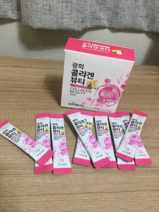 광희생활건강 광희 콜라겐뷰티 — 3점을 준 리뷰어가 2019년 12월 올린 사용 사진