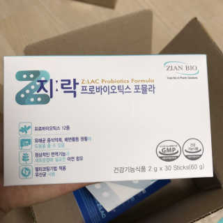 지노바 지락프로바이오틱스포뮬라 — 5점을 준 리뷰어가 2019년 10월 올린 사용 사진