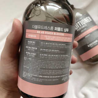 더블유드레스룸 더블유드레스품 퍼퓸드 헤어케어_샴푸.컨디셔너 — 4점을 준 리뷰어가 2018년 5월 올린 사용 사진