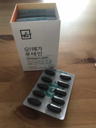 네츄럴굿띵스 오!메가루테인 60일분 — 4.17점을 준 리뷰어가 2018년 5월 올린 사용 사진