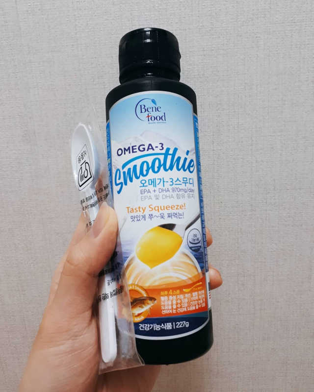 [오메가스무디] 짜먹는 오메가3 DHA 임산부 어린이 리뷰 사진