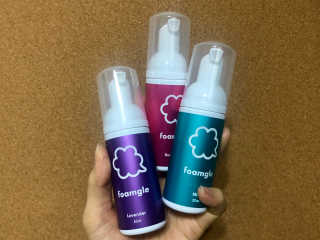 폼글 I foamgle [폼글] 거품가글 50ml 3종 - 민트, 라벤더, 라즈베리 — 4점을 준 리뷰어가 2019년 12월 올린 사용 사진