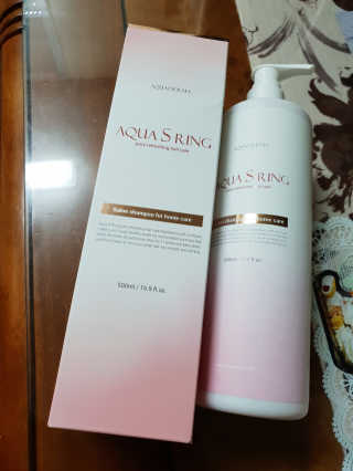 아쿠아큐링 아쿠아S링 퓨어리프레싱 헤어케어 500ml — 1.67점을 준 리뷰어가 2018년 8월 올린 사용 사진
