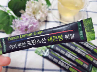 로하스웰 프랑스산 레몬밤 분말 — 5점을 준 리뷰어가 2018년 6월 올린 사용 사진