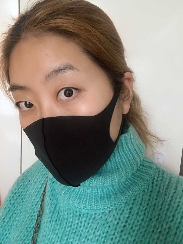 블랙블락 초경량 패션마스크 리뷰 사진