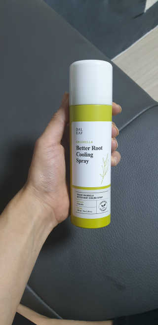 달리프 클로렐라 베러 루트 쿨링 스프레이 100ml — 5점을 준 리뷰어가 2019년 7월 올린 사용 사진