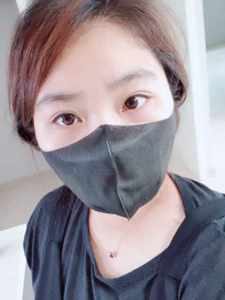 [블루캐롯] 힐링타임 가습마스크 1박스 — 3.5점을 준 리뷰어가 2019년 7월 올린 사용 사진