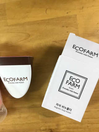 에코팜 샤이닝 비타민 클렌징 비누, 홀더 세트 — 5점을 준 리뷰어가 2019년 4월 올린 사용 사진
