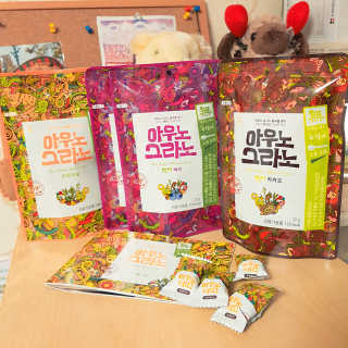 아우노그라노 오리지날, 진짜 베리, 진짜 카카오 — 5점을 준 리뷰어가 2018년 1월 올린 사용 사진