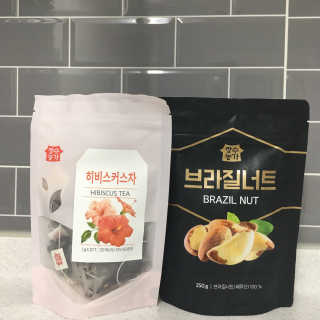 장수농가 브라질너트, 히비스커스 — 4.67점을 준 리뷰어가 2018년 7월 올린 사용 사진