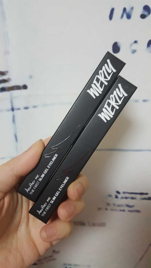 머지 슬림 젤 아이라이너 리뷰 사진