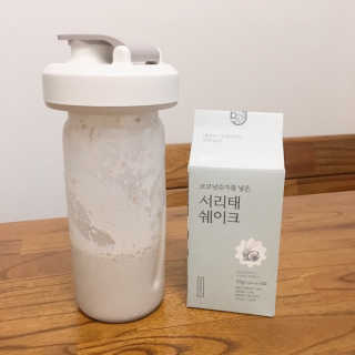 [착한습관]건강한 한끼, 귀리 쉐이크와 서리태 쉐이크 — 5점을 준 리뷰어가 2019년 8월 올린 사용 사진