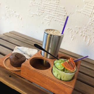 91커피 행궁점 [91카페 행궁점] 시그니처 메뉴 2잔 +브라우니 — 5점을 준 리뷰어가 2018년 11월 올린 사용 사진