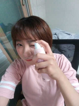 쏘내추럴 올데이 메이크업 픽서 — 5점을 준 리뷰어가 2019년 7월 올린 사용 사진
