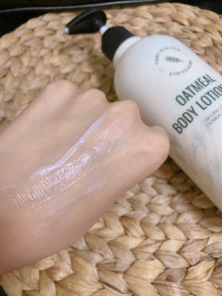 (주)에네스티 내추럴 촉촉  오트밀 바디로션 500ml — 4점을 준 리뷰어가 2019년 9월 올린 사용 사진