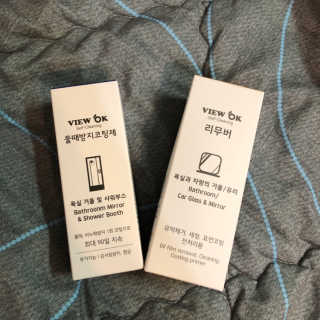 뷰오케이 욕실 화장실 셀프 물때제거 코팅제,리무버 50ml — 4점을 준 리뷰어가 2019년 5월 올린 사용 사진