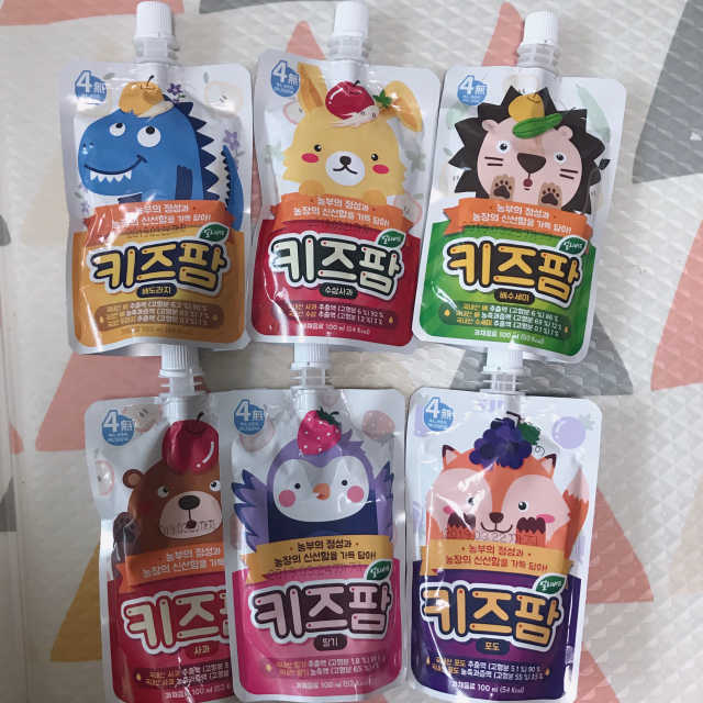 키즈팜 6종 리뷰 사진