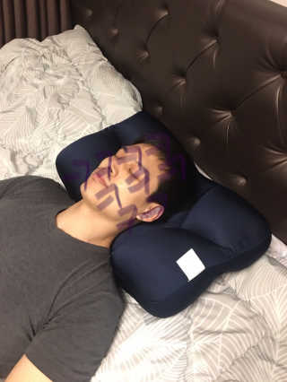 까사앤지오 요술베개 스페셜 에디션 — 5점을 준 리뷰어가 2020년 2월 올린 사용 사진