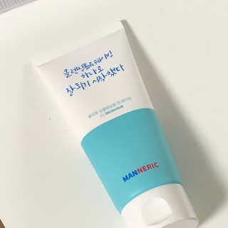 매너릭 올인원 딥클렌징폼 앤 쉐이빙 — 3.5점을 준 리뷰어가 2020년 1월 올린 사용 사진