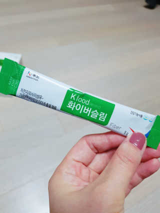 케이푸드 똥기사의 Kfood 화이버슬림 — 4점을 준 리뷰어가 2019년 10월 올린 사용 사진