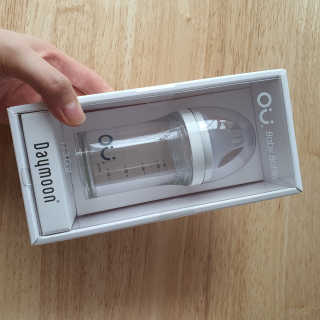 엄마의 바램을 담은 프리미엄 감성젖병 오유위시 90ml — 3점을 준 리뷰어가 2020년 3월 올린 사용 사진