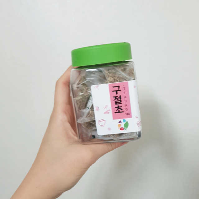 구절초꽃 티백 리뷰 사진