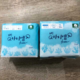 보타메디 마이아이엠 생리대 — 5점을 준 리뷰어가 2018년 11월 올린 사용 사진