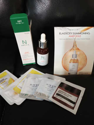 앰플엔 AMPLEN VC SHOT AMPOULE — 5점을 준 리뷰어가 2019년 8월 올린 사용 사진