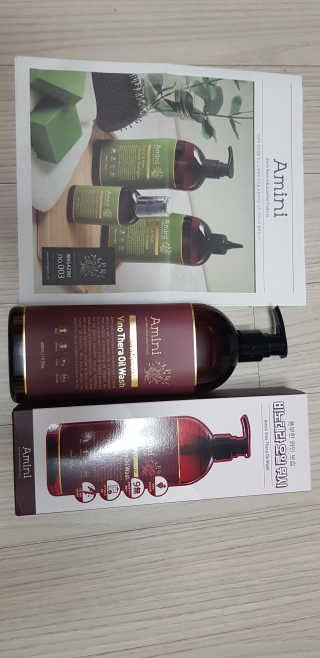 아미니 비노테라 오일워시 400ml 대용량 — 5점을 준 리뷰어가 2019년 9월 올린 사용 사진