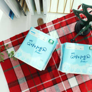 보타메디 마이아이엠 생리대 — 5점을 준 리뷰어가 2018년 12월 올린 사용 사진